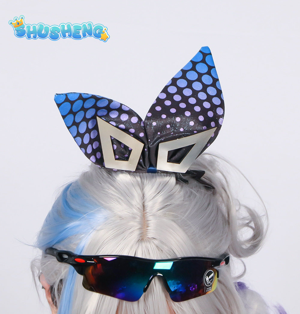 Silver Wolf Honkai Star Rail Costume Cosplay Game Uniform Glasses Star Hunter Hacker Halloween Party Carnival