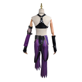 LOL Jinx Arcane Cosplay Costume Loose Cannon Outfit Game Cos Women Explosive Loli Bomb Style Halloween Party Dress Custom