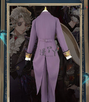 Composer Frederick Kreiburg Cosplay Costume Identity V Game Suit Uniform Cosplay Costume Halloween Party Role Play Outfit Men