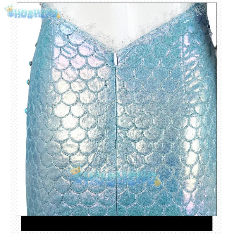Baldurs Cos Gate 3 Shadowheart Wavemothes Robe Cosplay Costume Necklace Uniform Props Halloween Party for Women Girls Role Play