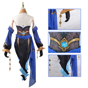 Genshin Impact Layla Cosplay Shoes Anime Chinese Style Halloween Role playing props for Game