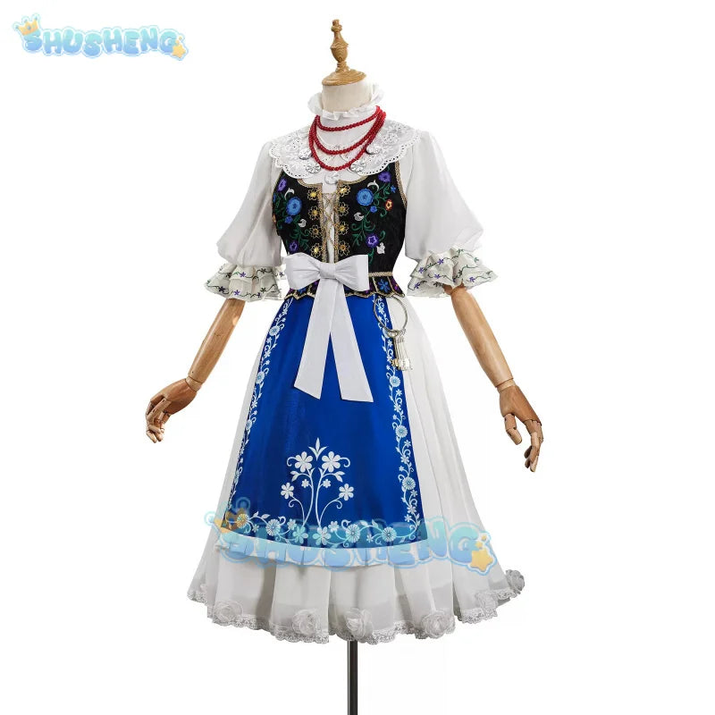 Identity V Vera Nair Perfumer Cosplay Costume Dress Uniform Game Suit Halloween Party Outfit Women's Role Play Clothing New