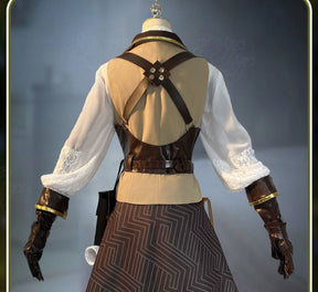 Identity V Melly Plinius Entomologist The Flower Of The Wilderness QiZhen Fashion Game Suit Cosplay Costume Halloween