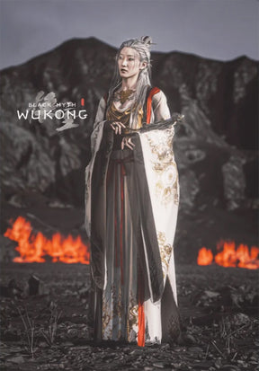 Black Myth: Wukong Princess Iron Fan High Quality Game Anime Cosplay Costume with Wig Accessories for Party Christmas Comic Con