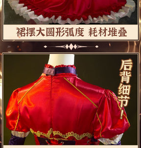 Identity V Archduchess Bloody Queen Marie Cosplay Costume For Halloween Christmas Party Mary Archduchess Role Play Comic Dress