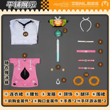 Zenless Zone Zero Alice Thymefield Swimsuit Cosplay Costume Swimsuit Halloween Carnival Party Christmas Play Role Clothing