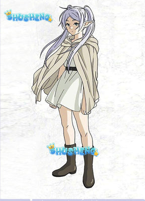 Frieren Cosplay Fantasia Nude Dress Cloak Anime No Frieren Disguise Women Female Fantasy Halloween Carnival Party Clothes