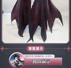 Game Arknights Specter The Unchained Cosplay Costumes Halloween Anime Women Dress Sexy Gorgeous Suit with Hat