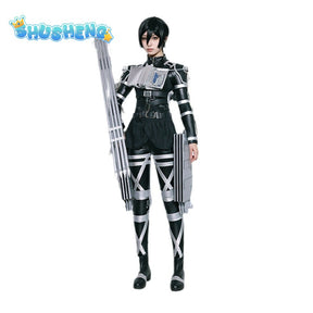 Mikasa Levi Cosplay Costume Cosplay Costume Final Season Titan Jean Levi Mikasa Ackerman Armin Connie Hange Eren Combat Suit