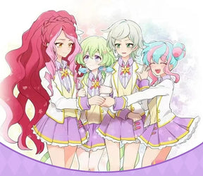 Aikatsu! Series Venus Ark Cosplay Costume School Uniform Halloween Carnival Party Christmas Play Role Clothes Clothing for Women