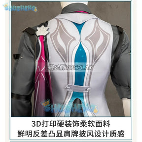 Gallagher Cosplay Game Honkai: Star Rail Costume Fashion Handsome Uniform Suit Halloween Carnival Party Outfit Men XS-3XL