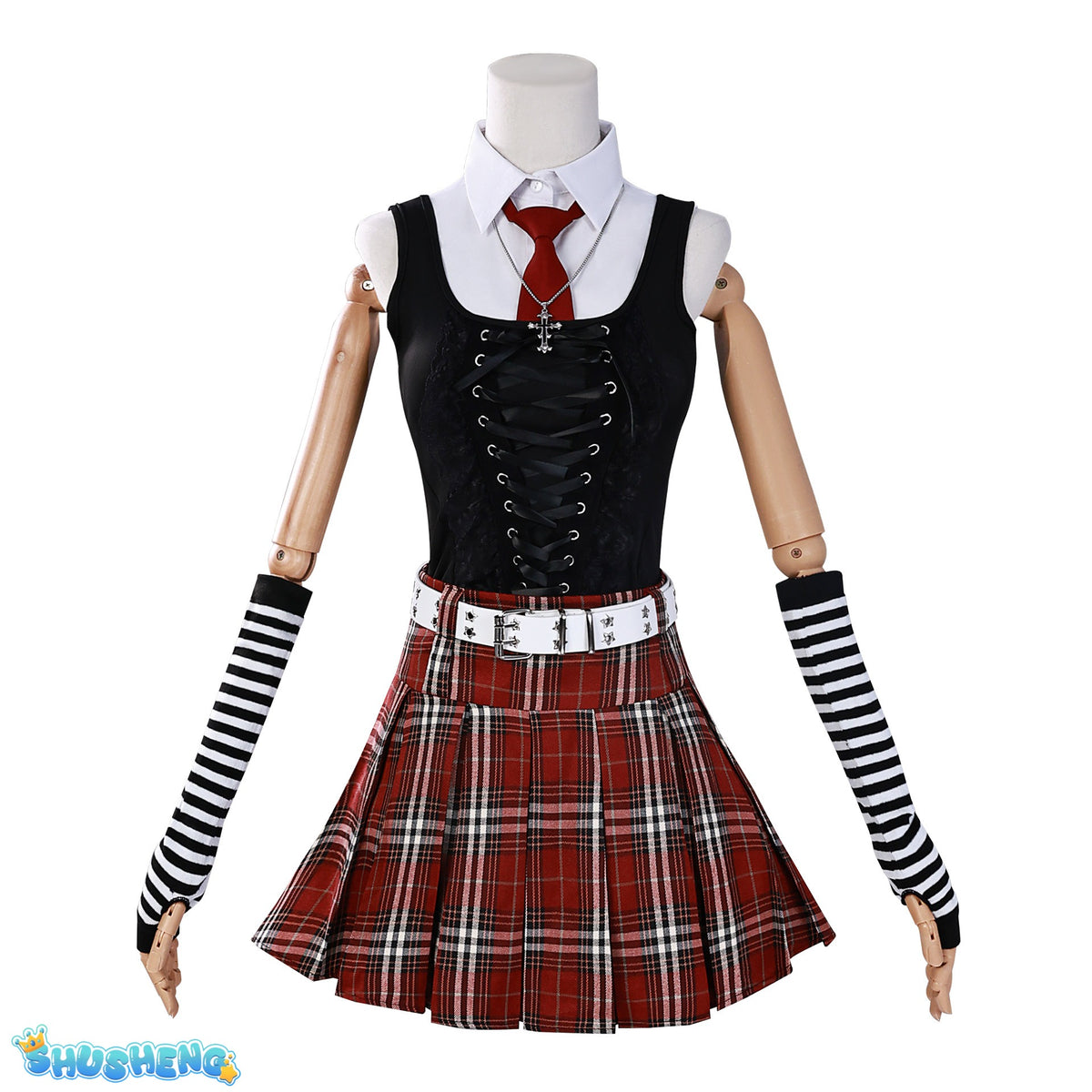 Misa Amane Cosplay Costume Wig Long Hair Anime Misamisa Cosplay Outfits Jk Skirt for Women Party Outfits