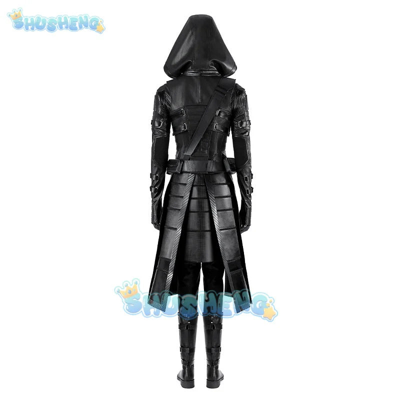 Thunderbolts Ghost Cosplay Costume Uniform Halloween Carnival Party Christmas Play Role Clothes Clothing for Women