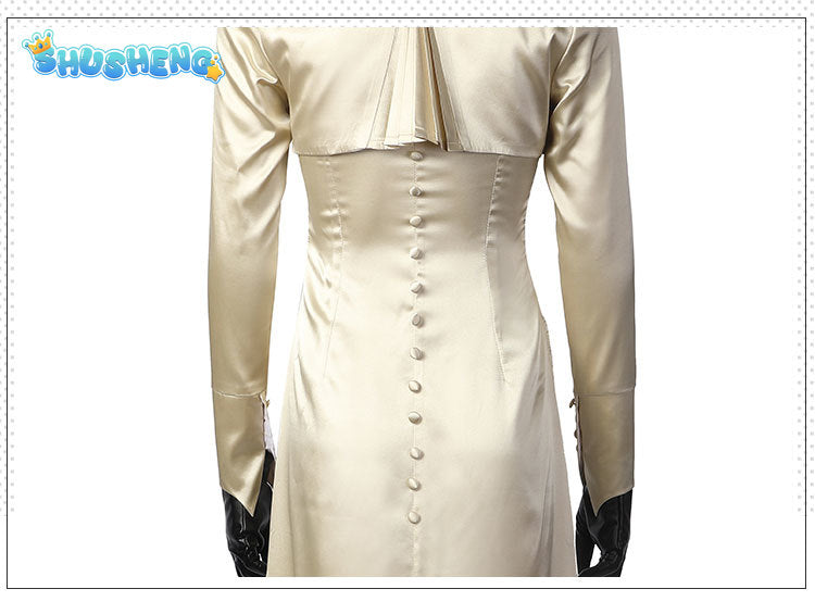 Resident Evil Game Village Alcina Superhero Dimitrescu Role Playing Costume High Quality Sexy Dress