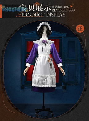 Tuesday Christine game reverse: 1999 cosplay costume sweet sexy dresses and accessories props for men women Halloween party set