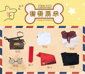 Identity V Postman-Victor Grantz Costume For Halloween Christmas Festival Party Daily Fashionable role-playing costumes