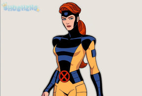 X Men 97 Phoenix Jean Grey Summers Cosplay Suit Superhero Bodysuit Phoenix Suit Spandex Outdo Halloween Suit