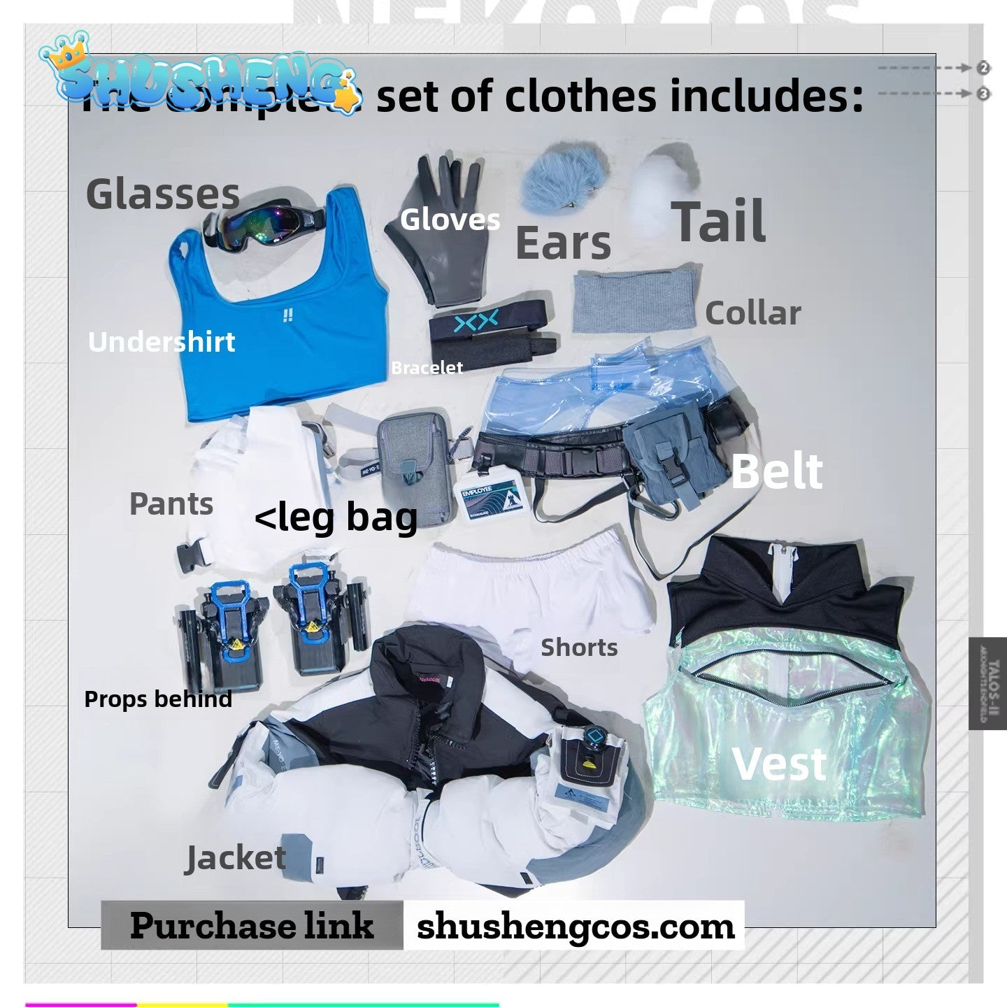 Game Cosplay Series: Arknights: Endfield -Snowshine  Cosplay sexy Costume full set shushengcos S-XL