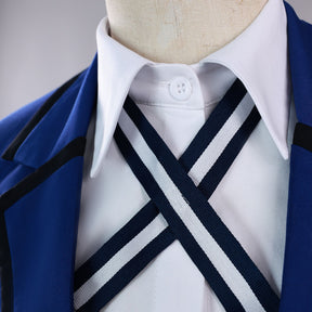 Nyaan Cosplay Anime Gundan Cosplay Costume Nyaan JK School Uniform Dress Wig Suit Halloween Cos Outfit for Girl Woman