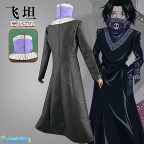 HUNTER HUNTER Feitan Portor Cosplay Costume Phantom Troupe Coat Potoo Anime Cosplay Outfit Halloween Carnival Party Suit