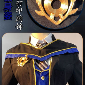 Joseph Desaulniers Photographer Cosplay Game Identity Ⅴ Costume accessories Halloween party fashionable handsome uniform set