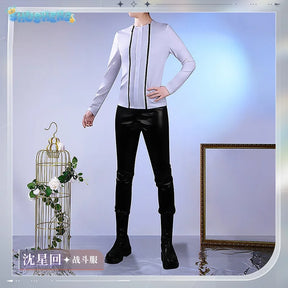 Love and Deepspace Cosplay Xavier Costume Abysswalker Uniform Halloween Party Women Men Props Shusheng