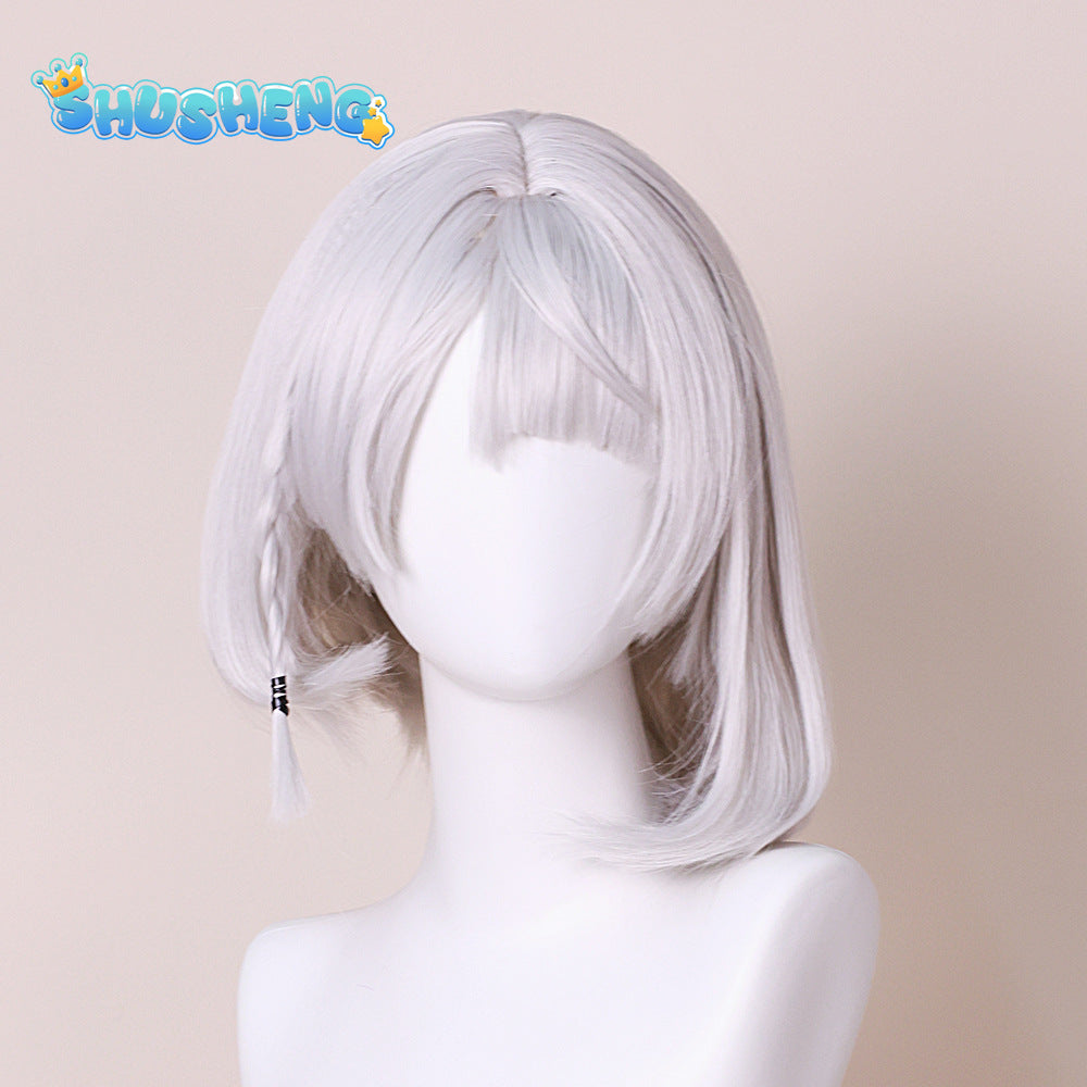 Zenless Zone Zero Anby Demara Cosplay Costume Wig Game Uniform Headphone Props Stocking Cunning Hares Halloween Party for Women