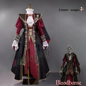 Shusheng-R Game Bloodborne Cainhurst Cosplay Costume Uniform Halloween Carnival Party Christmas Play Role Clothes Clothing