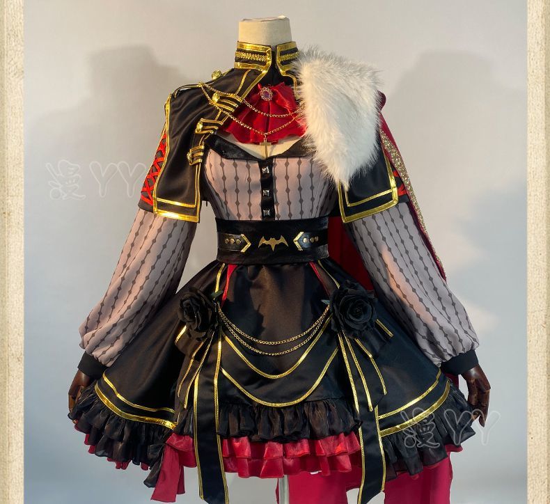 Vtuber Sanya Nijisanji Kuzuha Sexual Turn Cosplay Costume Anime Roleplay Holiday Party Outfits Noble Dress Uniform