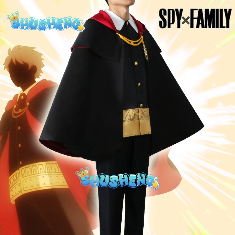 SPY FAMILY Damian Desmond Cosplay Costume Halloween Christmas Carnival Party Dress Up Outfit for Adults and Children Full Set
