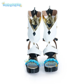 Genshin Impact Xilonen Cosplay Shoes Game Natlan Halloween Party for Women Shusheng