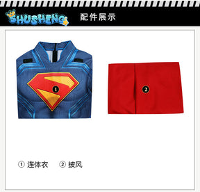 SuperMan Cosplay 3D Printed Zentai Bodysuit Superman Clark Kent Spandex Outfit Cosplay Halloween Costume