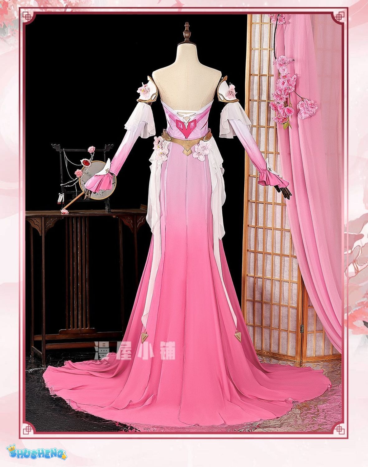 Hot Game Honor of Kings Lady Zhen/Zhen Ji Cosplay Costume