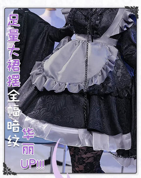 Kitagawa Marin My Dress-Up Darling Cos Name Cosplay Costume Dress hat accessories socks apron girl Halloween Lolita maid uniform