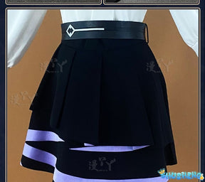 Arknights Priestess Cosplay Costume Game Uniforms Women Halloween Party Girls Clothes Outfit Anime Event Trench Skirt