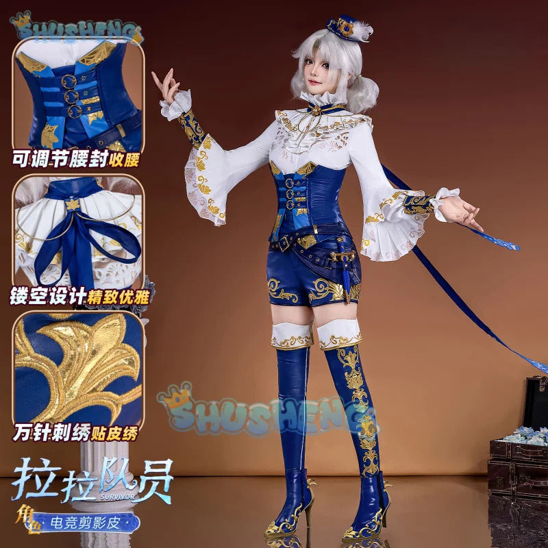 Cheerleader Cosplay Costume Game Identity Ⅴ E-Sports Surge Uniform Halloween Carnival Party Christmas Play Role Clothes Clothing