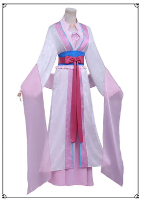 New Anime The Apothecary Diaries Consort Rishu Cosplay Rishu Hime Costume Women Sweet Chinese Hanfu Dress Halloween Uniform Set
