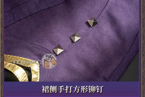 Shusheng-R Game Reverse:1999 Cosplay Druvis III Costume Halloween Carnival New Dress Gloves Props Wig Accessories Set Sexy Women's Uniform
