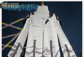 Wuthering Waves Aalto Intelligence Merchant Cosplay Costume Fashionable Handsome Accessories Props Halloween Party Men Uniform