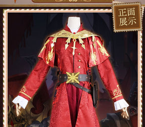 Anime Identity V Victor Grantz Postman Initial Skin Gorgeous Uniform Cosplay Costume Halloween Party Outfit