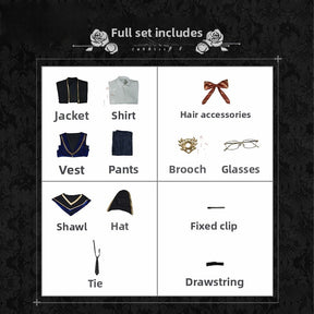 Game Cosplay Series: Identity V Photographer Joseph Desaulniers Tyrant Cosplay High quality Costume full set S-XL Shusheng