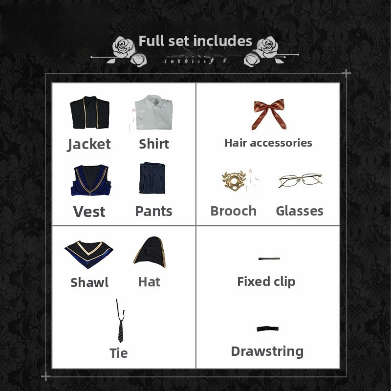 Game Cosplay Series: Identity V Photographer Joseph Desaulniers Tyrant Cosplay High quality Costume full set S-XL Shusheng