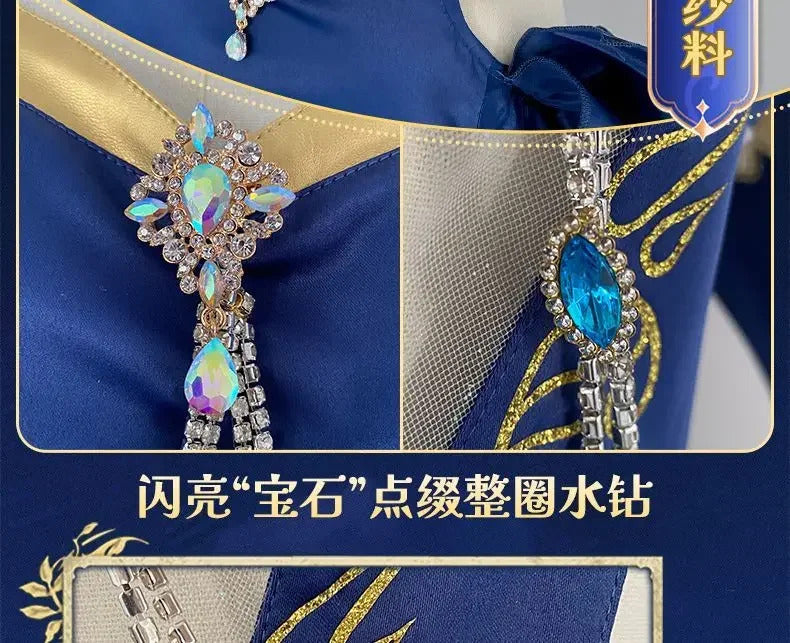 C.C. CODE GEASS Lelouch of the Rebellion Cosplay Chessboard Banquet costume Women's Halloween sexy long dress prop necklace set