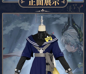 Game Arknights Irene Cosplay Costume Navy Jk Uniform Halloween Carnival Party Play Role Clothes Clothing COSFun
