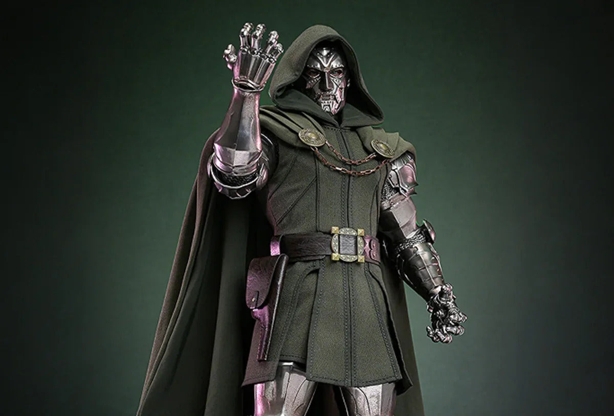 Doctor Doom Cosplay Costume Vest Jumpsuit cloak Mask Helmet Outfit Full set and Individual items Are Sold Halloween Suit Custom