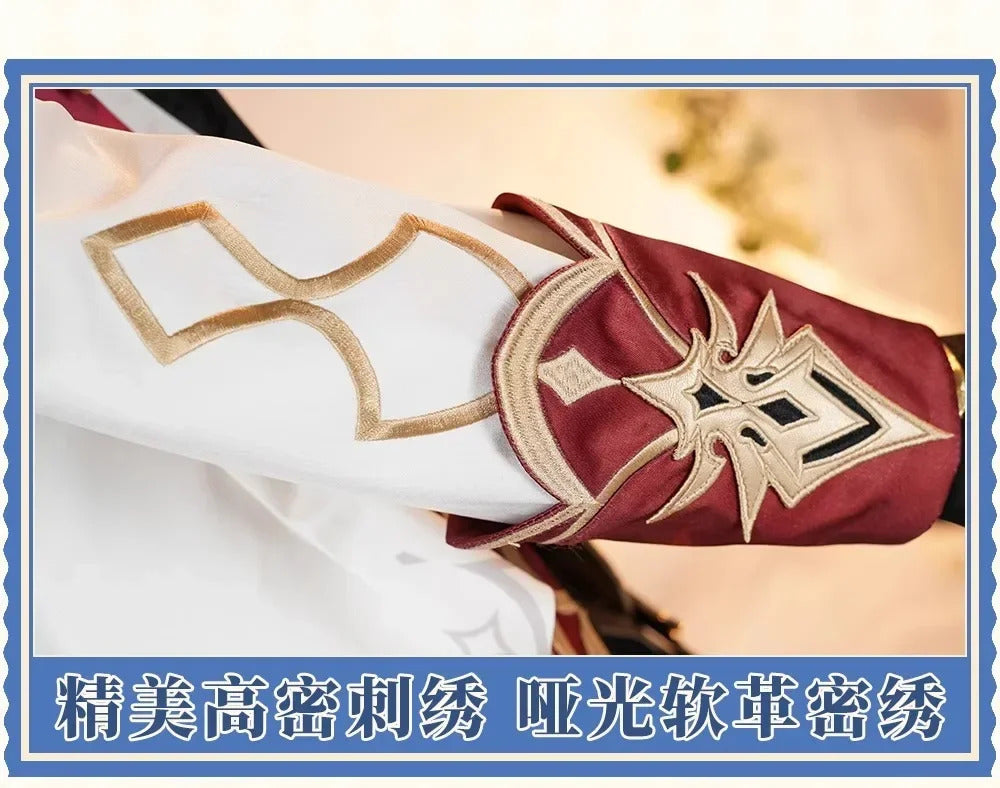 Genshin Impact Dahlia Cosplay Costume New Skins Uniform Hat Goth Vampire Heterochromia Boy Mondstadt Halloween for Women Men
