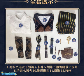Game Identity V Mechanic Tracy Reznik Cosplay Costume Party Suit Shirt Vest Pants Halloween Uniform Anime Clothes