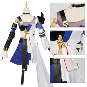 Serval Game Honkai Star Rail Cosplay Costume Women Dress Outfit Serval Uniform Wig Shoes Halloween Carnival Clothing for Women