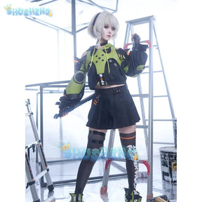 Shusheng Zenless Zone Zero Anby Demara Women Cosplay Costume Cos Game Anime Party Uniform Hallowen Play Role Clothes Clothing