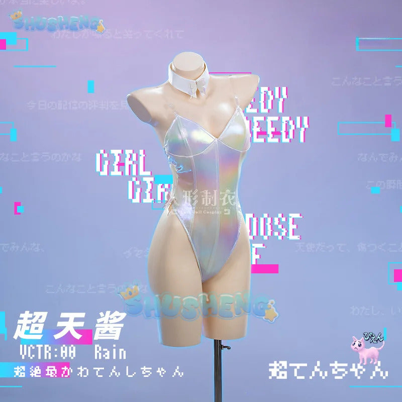 Game NEEDY GIRL STREAMER OVERDOSE KAngel/Ame-Chan Cosplay Costume Rabbit Girl Outfit Halloween Carnival Party Clothing